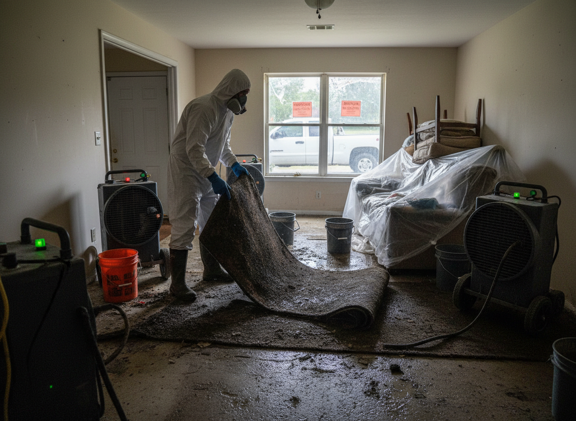 Sewage Backup Cleanup in University Heights — 39401, MS 39402